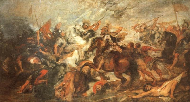 Peter Paul Rubens Henry IV at the Battle of Ivry France oil painting art